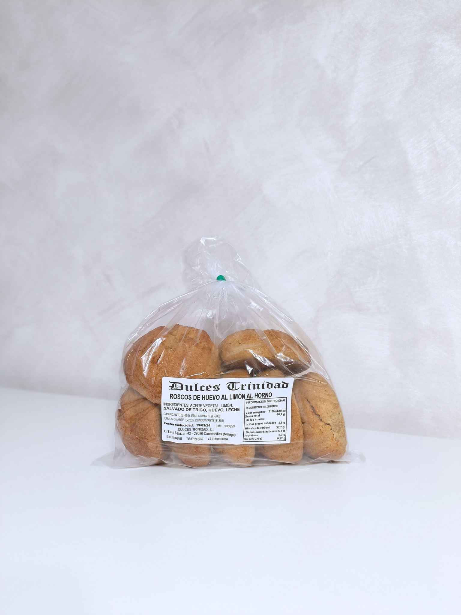 Roscos al Horno de Huevo al Limón